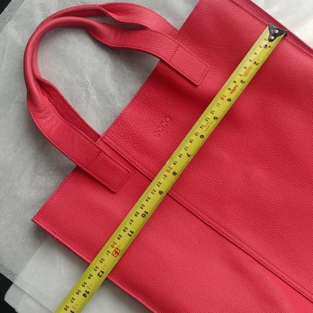 Ecco leather tote bag - Picture 8 of 11
